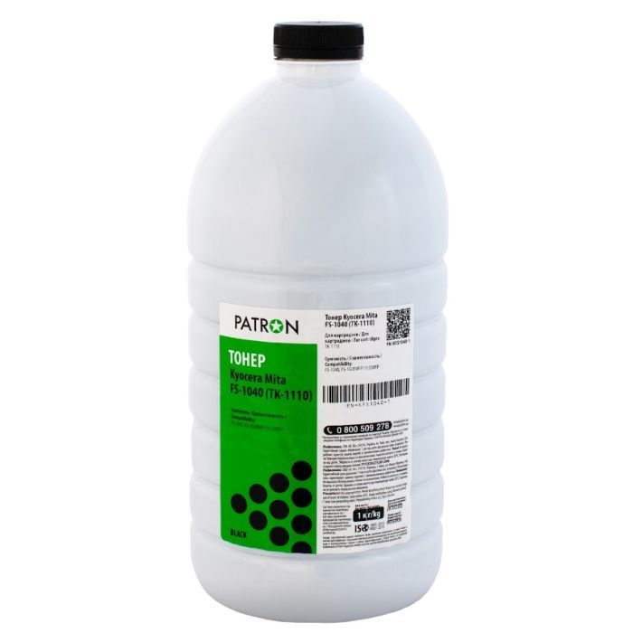Тонер Patron Kyocera TK-1110 (Mita FS-1040), 1 кг Фото