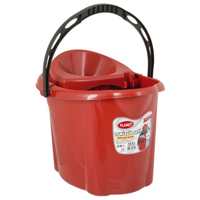 Ведро для швабр Planet Household №1 красное 12 л Фото