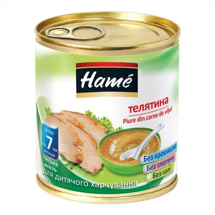 Детское пюре Hame телятина 100 Фото