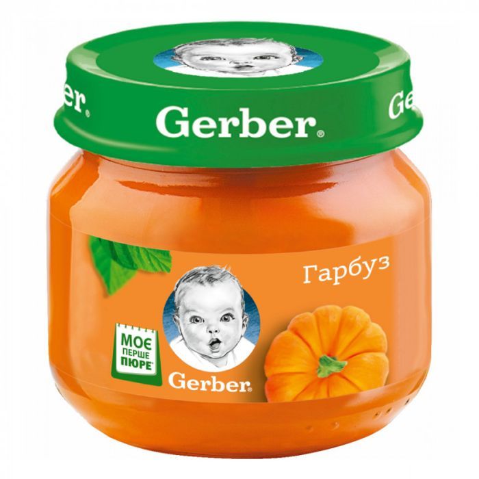 Детское пюре Gerber тыква 80 г Фото