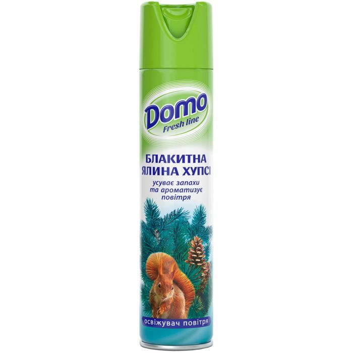 Освежитель воздуха Domo Голубая ель Хупси 300 мл Фото