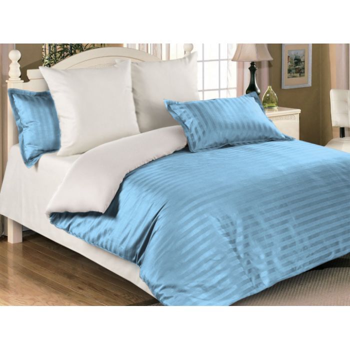 Постельное белье MirSon Сатин Premium Lunet Duet 175х210 Фото
