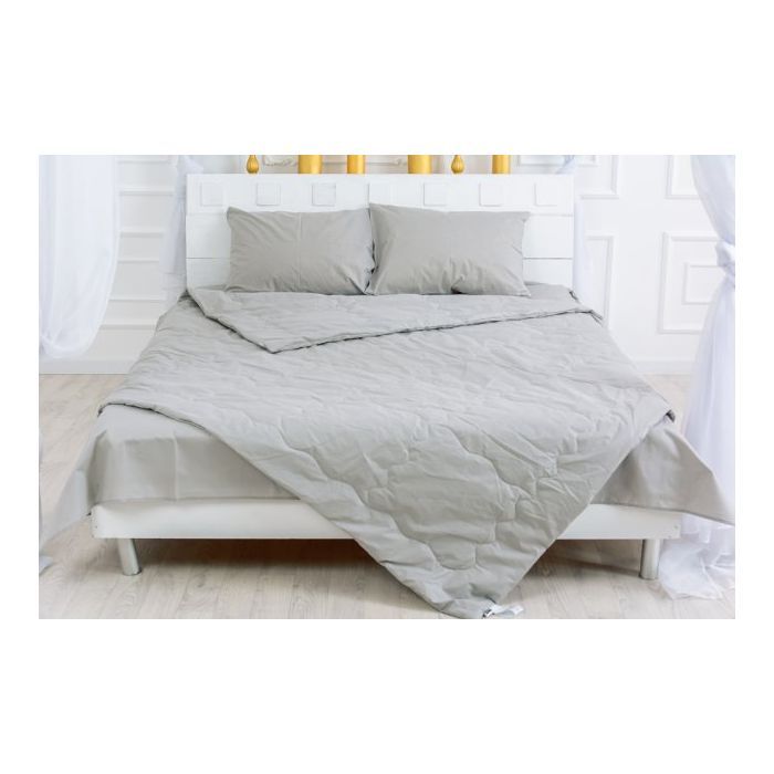 Одеяло MirSon антиалергенное Летнее BamBoo №2376 Light Gray 220x Фото