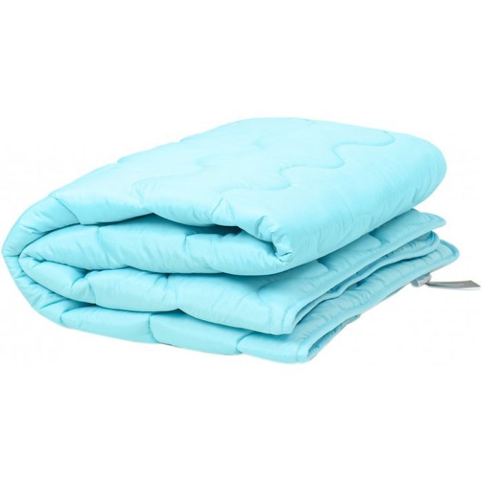 Одеяло MirSon шерстяное 1640 Eco Light Blue 200х220 Фото