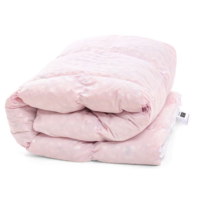 Одеяло MirSon пухова №1856 Bio-Pink 90% пух Зима + 140x205 Фото