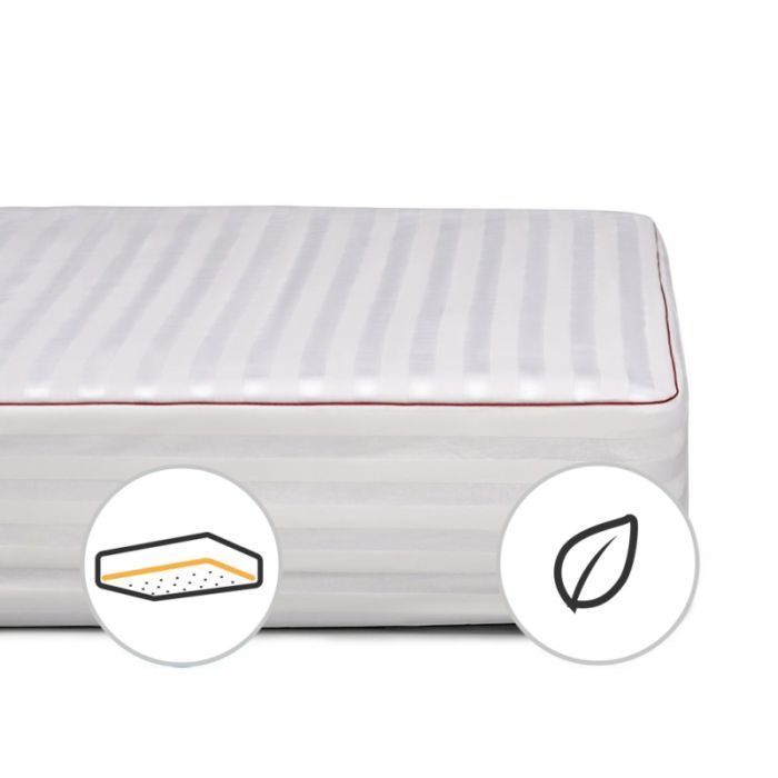 Наматрасник MirSon Deluxe с Тенсель (Modal) 338 80x190 см Фото