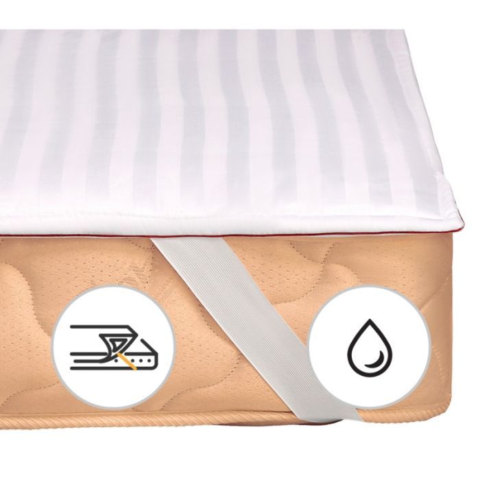 Наматрасник MirSon Deluxe Тенсель (Modal) 314 80x160 см Фото