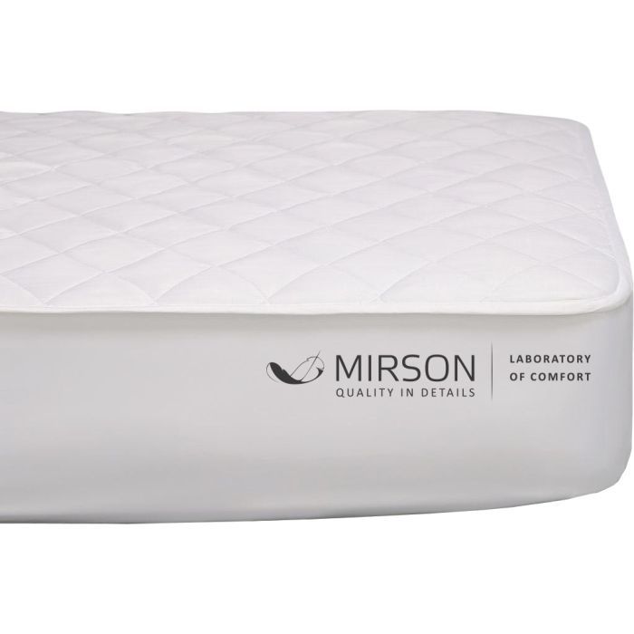 Наматрасник MirSon № 963 Natural Line Стандарт Cotton 70x190 см Фото