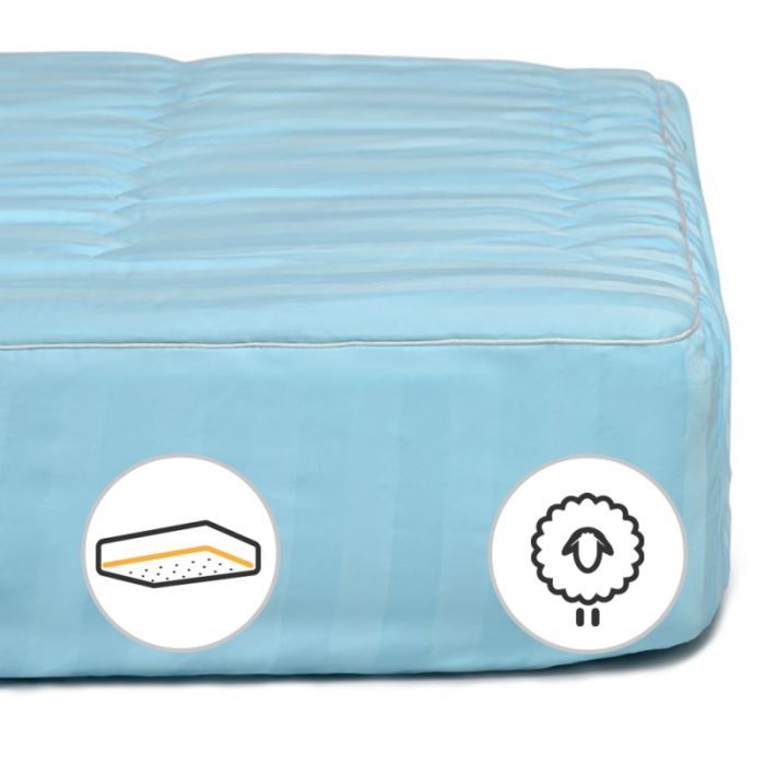 Наматрасник MirSon Valentino Woollen 440 70х130 см Фото