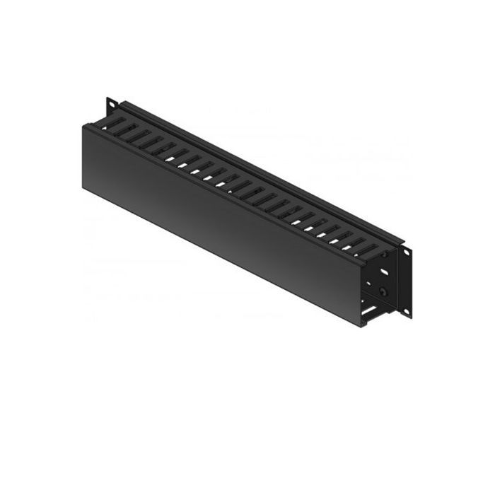 Кабельный организатор Conteg 19" 2U 80х60 RAL9005 Фото