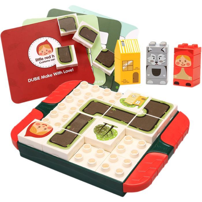 Конструктор Wange Красная шапочка – игра лабиринт + книга Фото