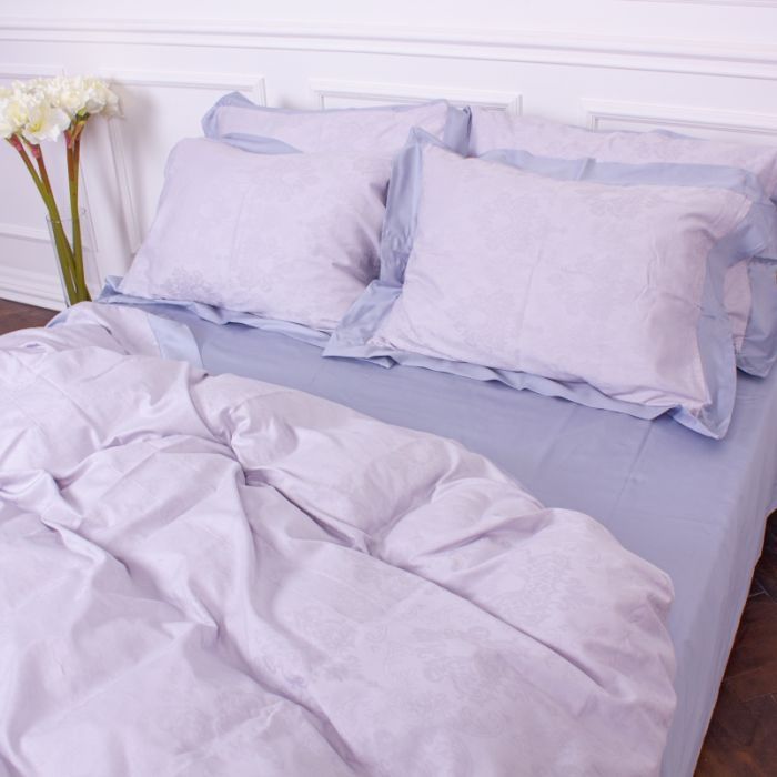 Постельное белье MirSon Satin Жаккард Great stone 143х210х2 Фото
