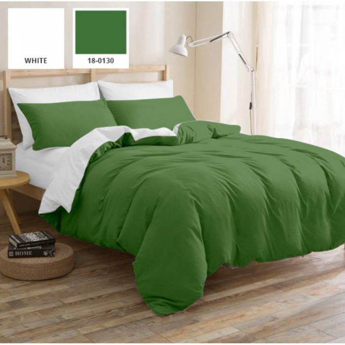 Постельное белье MirSon Бязь Premium Green Diego 160х220 Фото
