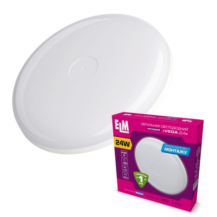 Светильник ELM VEGA-24W 4000K Фото