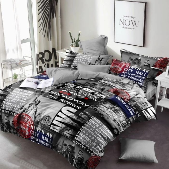 Постельное белье MirSon Бязь Premium 17-0034 Celeste 160x220 Фото