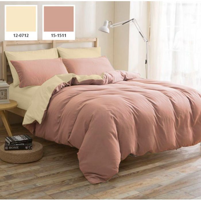 Постельное белье MirSon Бязь Premium Enrica (12-0712 + 15-1511) 143х210х2 Фото