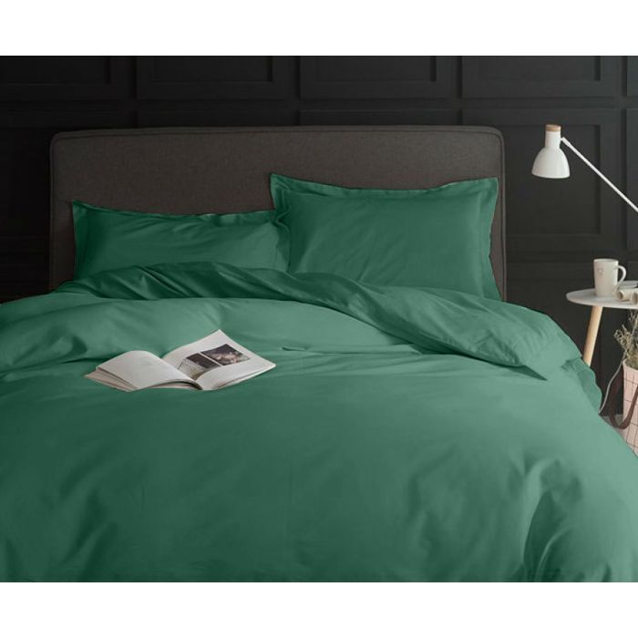Постельное белье MirSon Сатин 0844 Green Olive 175х210 Фото