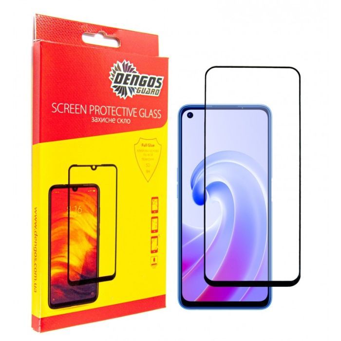 Стекло защитное Dengos Full Glue Oppo A96 4G Фото