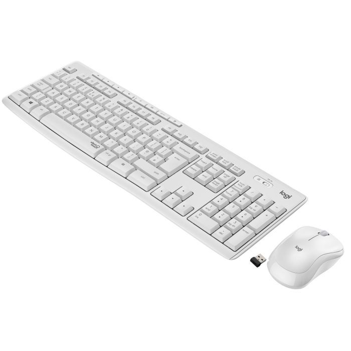 Комплект Logitech MK295 Silent UA Off-White Фото