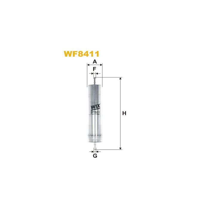 Фильтр топливный Wixfiltron WF8411 Фото