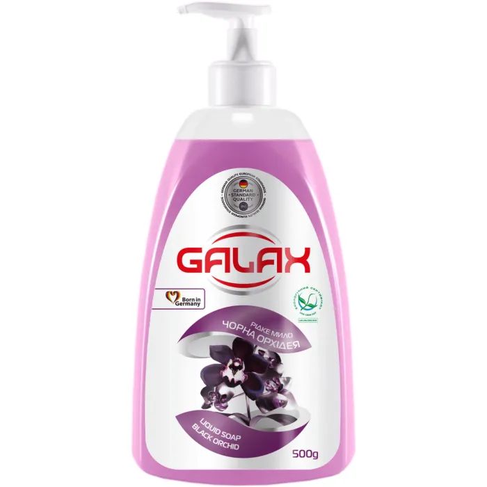 Жидкое мыло Galax Черная орхидея 500 г Фото