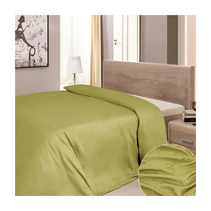 Пододеяльник Ярослав бязь 05 оливковый 175х215 Фото