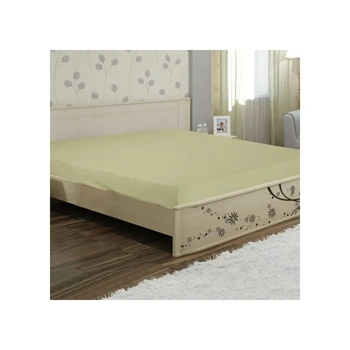 Простынь Ярослав бязь 05 оливковый 180х215 Фото