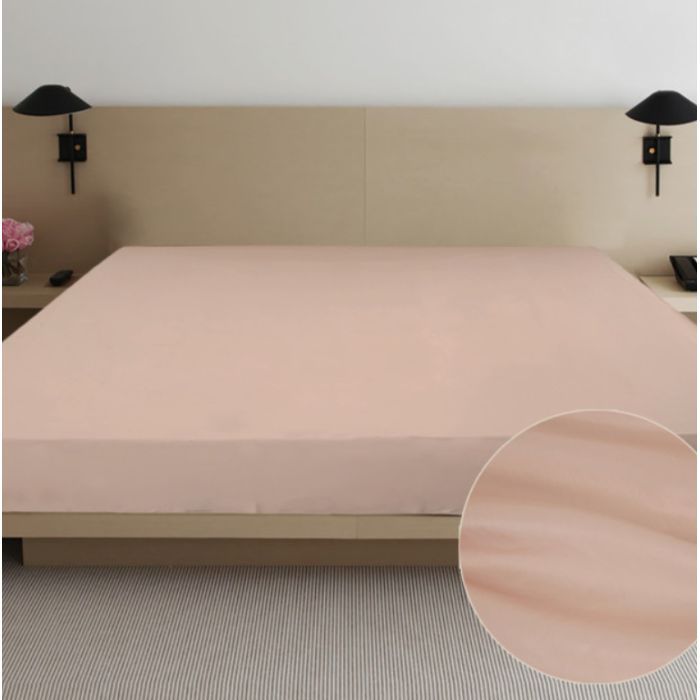 Простынь Ярослав сатин 01 бежевый 145х215 Фото