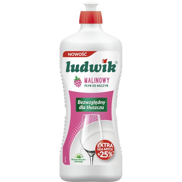 Средство для ручного мытья посуды Ludwik Малина 450 г Фото