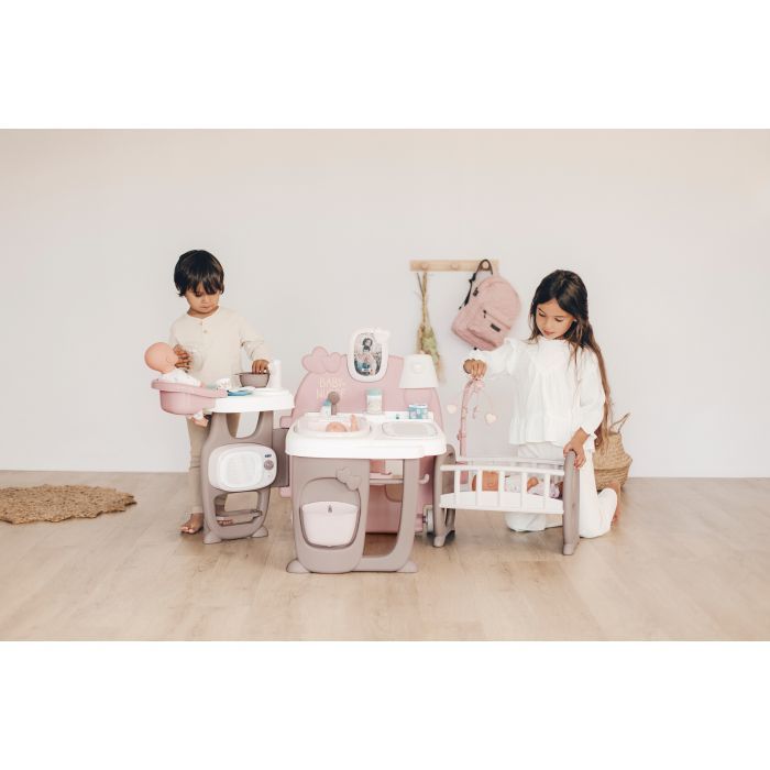 Игровой набор Smoby Toys Baby Nurse Кімната малюка з кухнею, ванною, с Фото 4