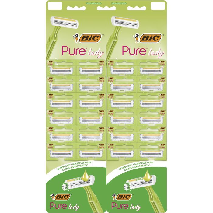 Бритва Bic Pure 3 Lady 24 шт. Фото