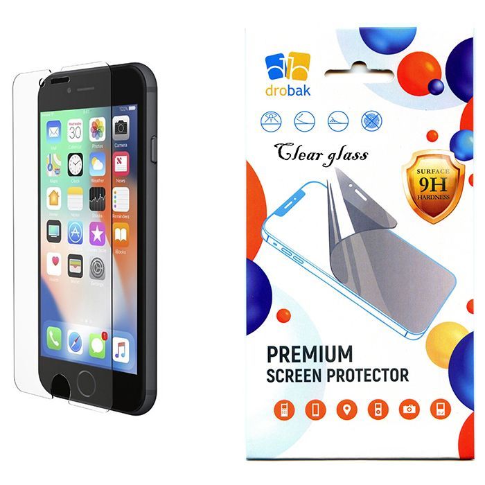 Стекло защитное Drobak Apple iPhone SE 2022 Фото