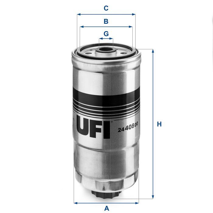 Фильтр топливный UFI 24.408.00 Фото
