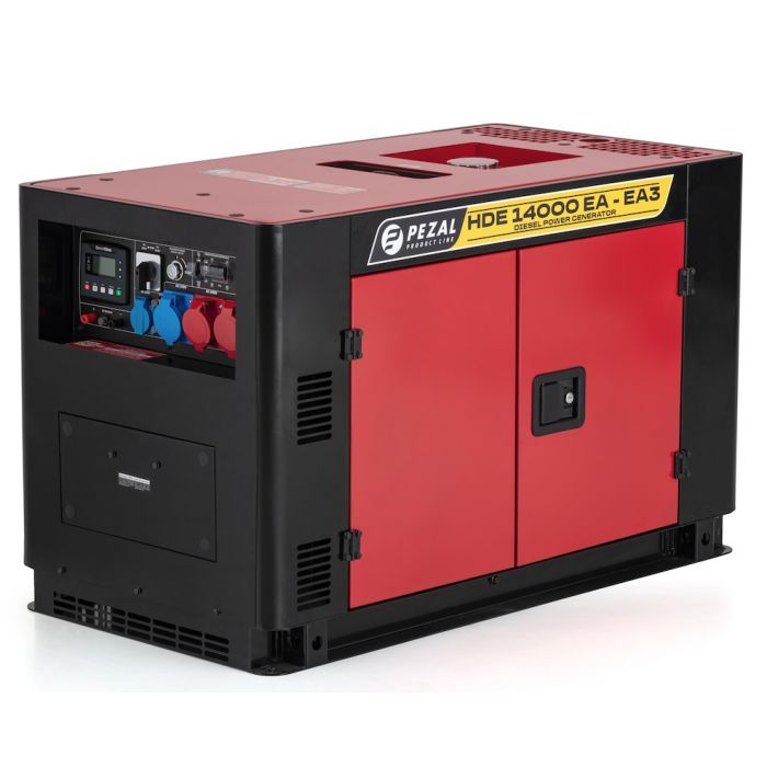 Генератор PEZAL HDE14000 SA3 11kW, автостарт Фото