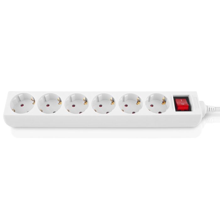 Сетевой фильтр питания REAL-EL RS-6 Protect M 5m, white Фото