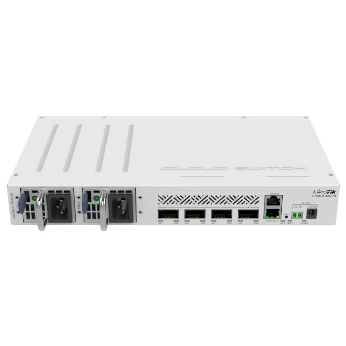Коммутатор сетевой Mikrotik CRS504-4XQ-IN Фото