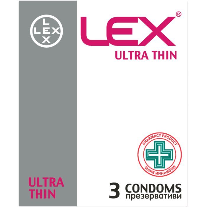 Презервативы Lex Condoms Ultra Thin 3 шт. Фото