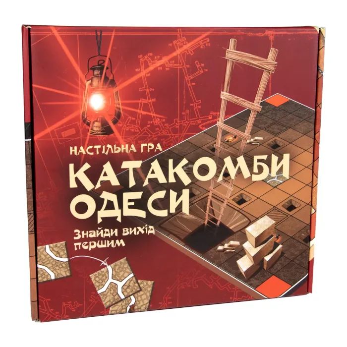 Настольная игра Strateg Катакомбы Одессы, украинский язык Фото