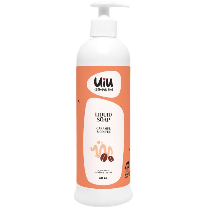 Жидкое мыло UIU Карамель и Кофе 300 мл Фото