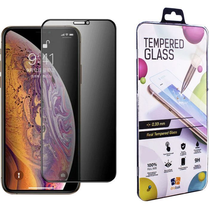Стекло защитное Drobak Anti Spy iPhone 11 Apple Фото