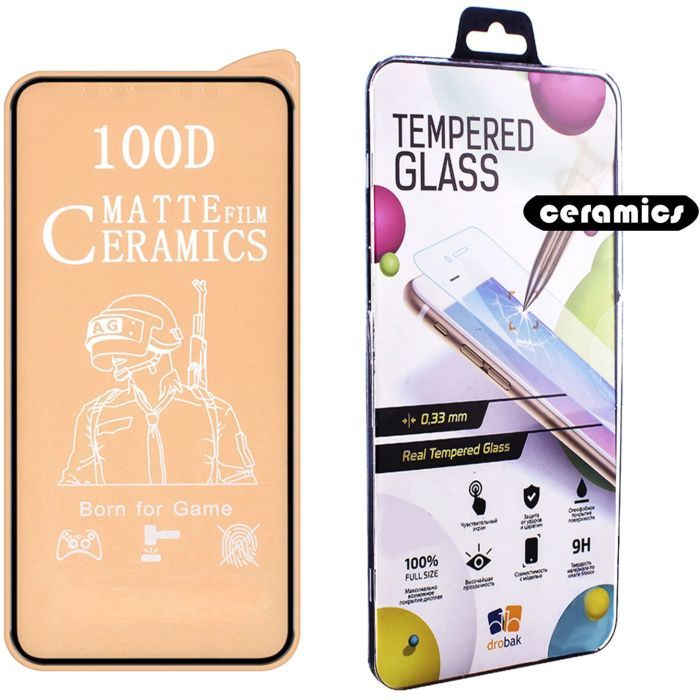 Стекло защитное Drobak Matte Ceramics Apple iPhone 12 Pro Фото