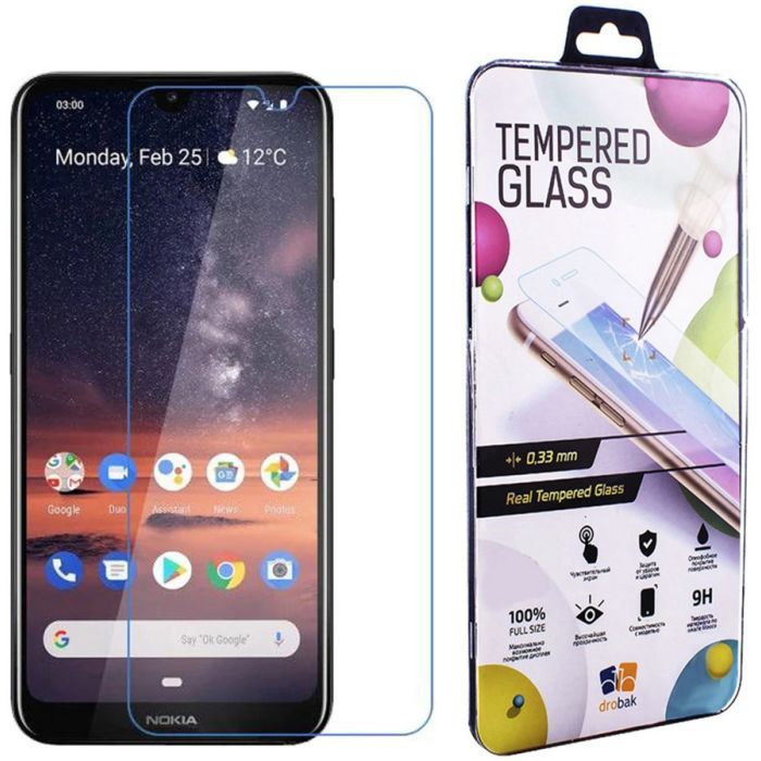 Стекло защитное Drobak Nokia 2.4 Фото