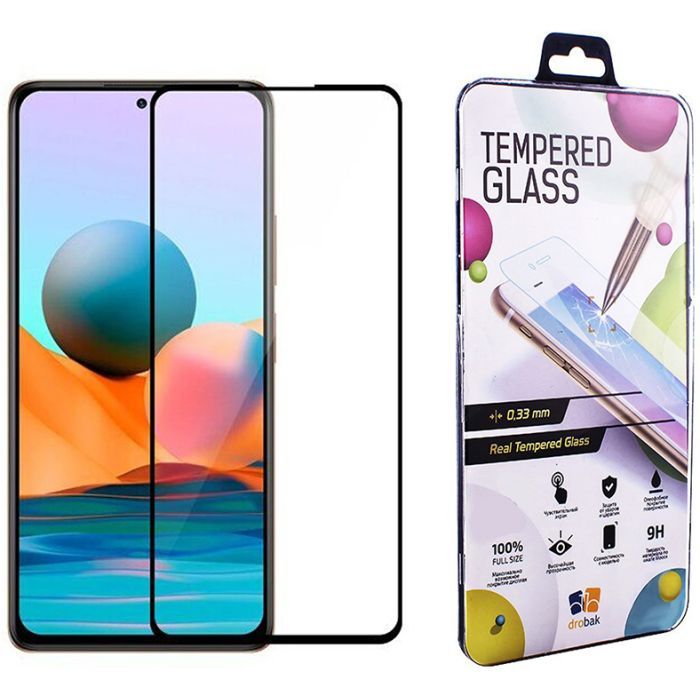 Стекло защитное Drobak Xiaomi Redmi Note 10 Pro Фото