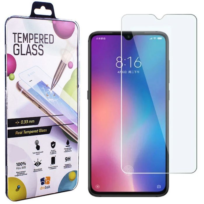 Стекло защитное Drobak Xiaomi Redmi Note 8 2021 Фото