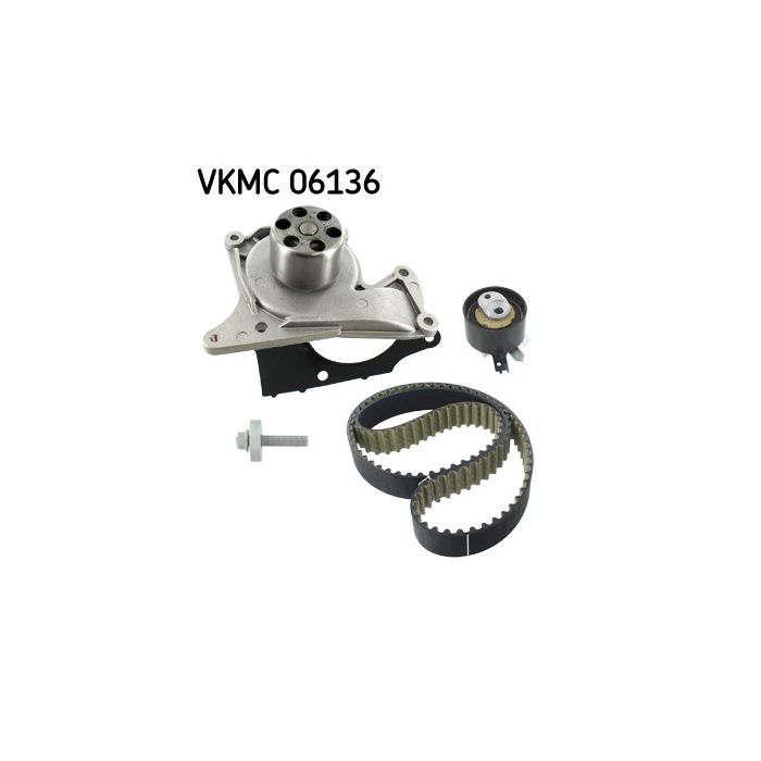 Комплект ремня ГРМ с помпой SKF VKMC 06136 Фото