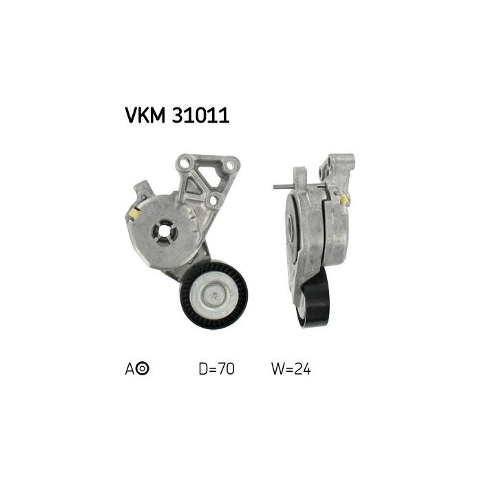 Натяжитель ремня с роликом SKF VKM 31011 Фото