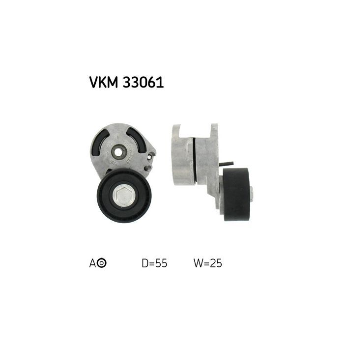 Натяжитель ремня с роликом SKF VKM 33061 Фото