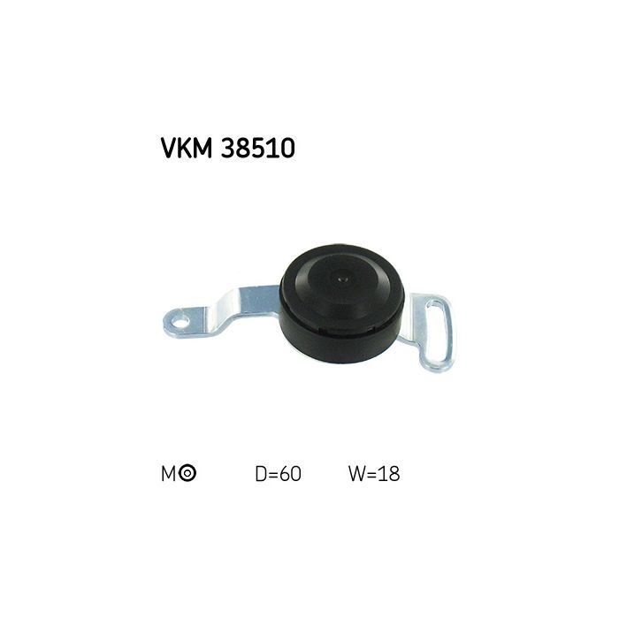 Натяжитель ремня с роликом SKF VKM 38510 Фото