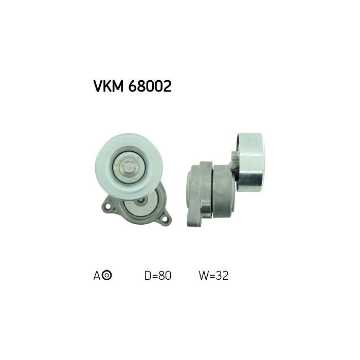 Натяжитель ремня с роликом SKF VKM 68002 Фото