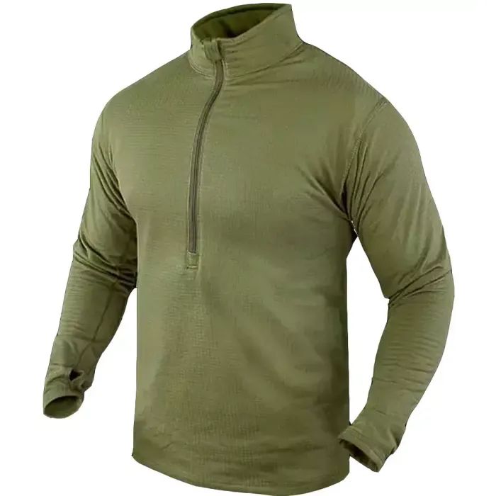 Термокофта Condor Base II Zip L (olive) Фото